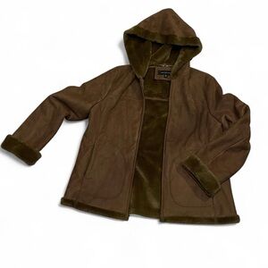 Vtg jones New York fur lined coat